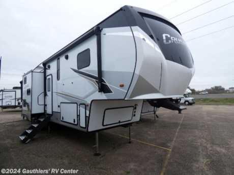 &lt;p&gt;&lt;span style=&quot;font-size: 16px;&quot;&gt;&lt;strong&gt;TRIPLE SLIDE REAR BUNKHOUSE FIFTH WHEEL W/ OUTSIDE KITCHEN, 1 1/2 BATHS, THEATER SEATING, TWO A/C UNITS, KING BED, AND WASHER-DRYER PREP.&lt;/strong&gt;&lt;/span&gt;&lt;/p&gt;