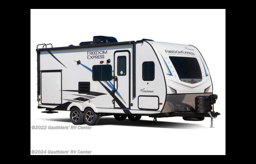 Stock image for Forest River Coachmen Freedom Express. Options, colors, and floorplan may vary.