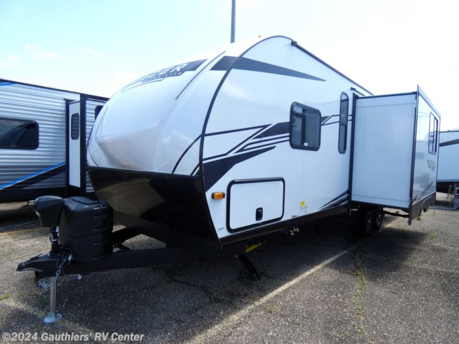 2022 Prime Time Tracer 24RKS - New Travel Trailer For Sale by Gauthiers&#39; RV Center in Scott, Louisiana features Auxiliary Battery, Refrigerator, Booth Dinette, LP Detector, Queen Bed