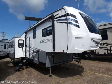 &lt;p&gt;&lt;span style=&quot;font-size: 14pt;&quot;&gt;&lt;strong&gt;DOUBLE SLIDE REAR KITCHEN FIFTH WHEEL WITH TWO A/C UNITS, THEATER SEATING, FIREPLACE, 12 VOLT 10 CU FT REFRIGERATOR, AND WASHER-DRYER PREP.&lt;/strong&gt;&lt;/span&gt;&lt;/p&gt;