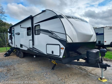 &lt;p&gt;&lt;span style=&quot;font-size: 14pt;&quot;&gt;&lt;strong&gt;SINGLE SLIDE REAR CORNER BUNKS W/ ELECTRIC STABILIZER JACKS, TWO A/C UNITS, POWER AWNING, FIREPLACE, TIRE PRESSURE MONITORING SYSTEM, AND 12 VOLT 10 CU FT REFRIGERATOR.&lt;/strong&gt;&lt;/span&gt;&lt;/p&gt;