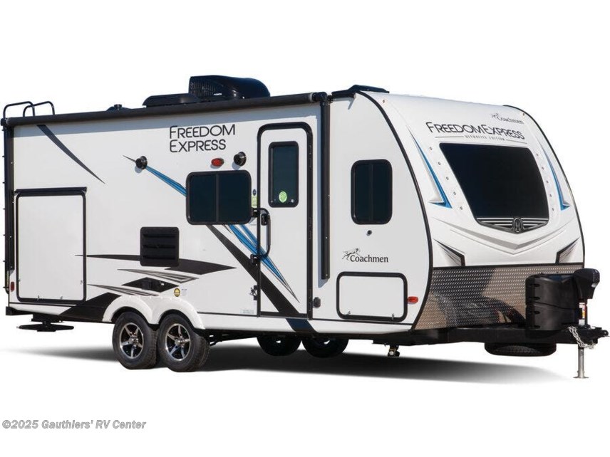 Stock image for Forest River Coachmen Freedom Express. Options, colors, and floorplan may vary.