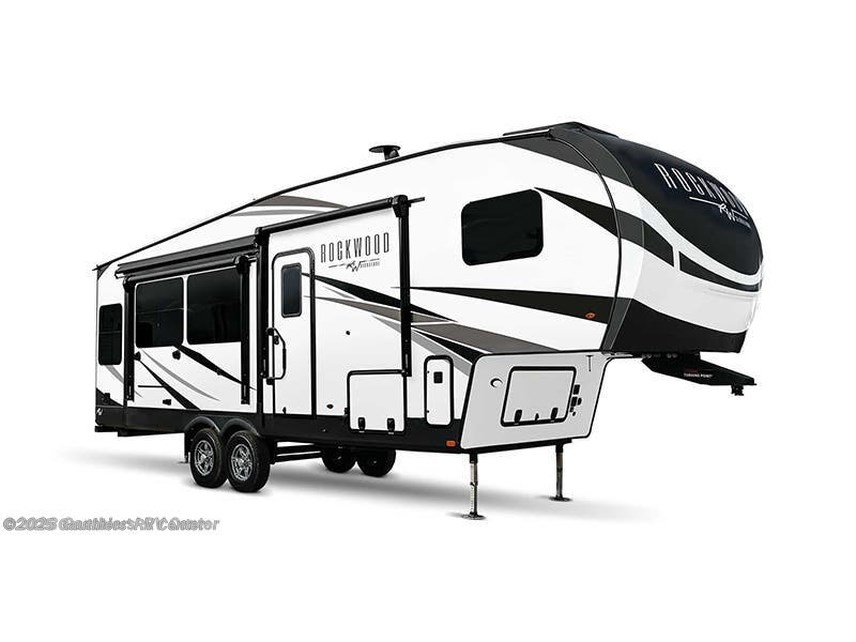 Stock image for Forest River Rockwood Signature. Options, colors, and floorplan may vary.