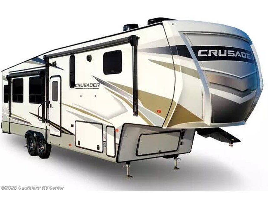 Stock image for Forest River Prime Time Crusader. Options, colors, and floorplan may vary.