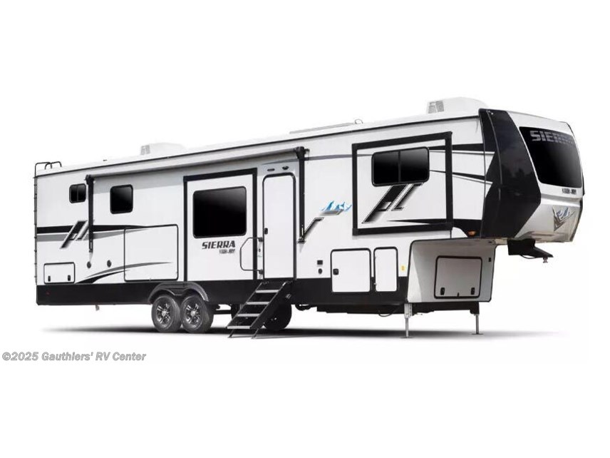 Stock image for Forest River Sierra Luxury. Options, colors, and floorplan may vary.