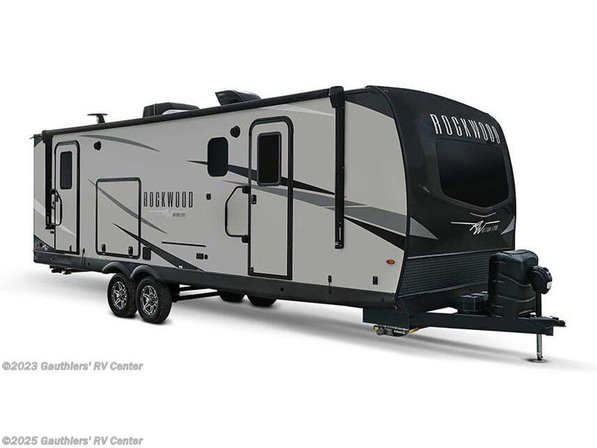 Stock image for Forest River Rockwood Ultra Lite. Options, colors, and floorplan may vary.