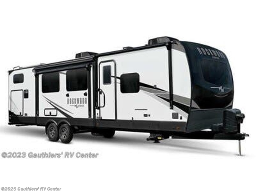 Stock image for Forest River Rockwood Signature. Options, colors, and floorplan may vary.