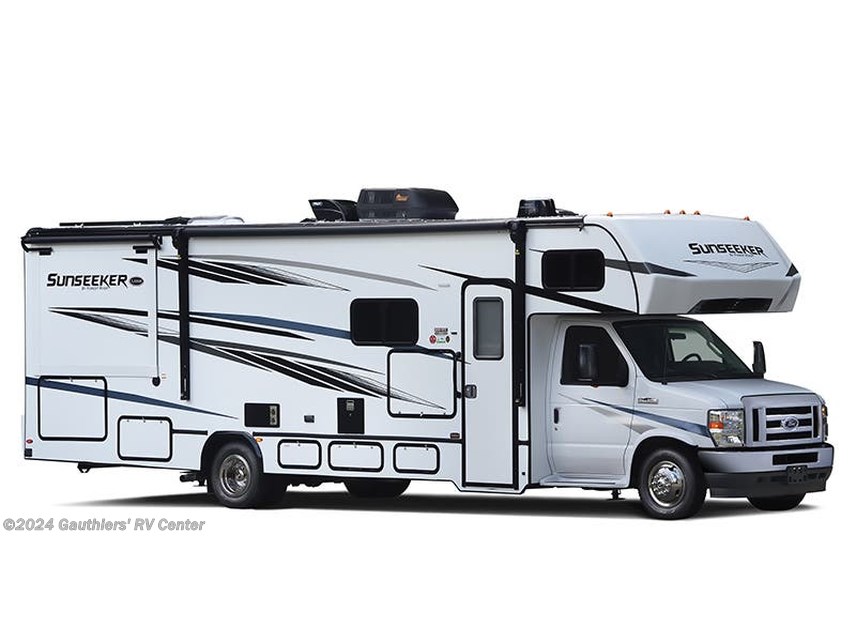 Stock Image for Forest River Sunseeker Motorhome . Options, colors, and floorplan may vary.