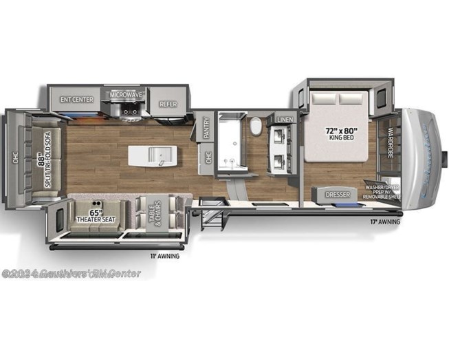 2024 Palomino Columbus 329DV - New Fifth Wheel For Sale by Gauthiers