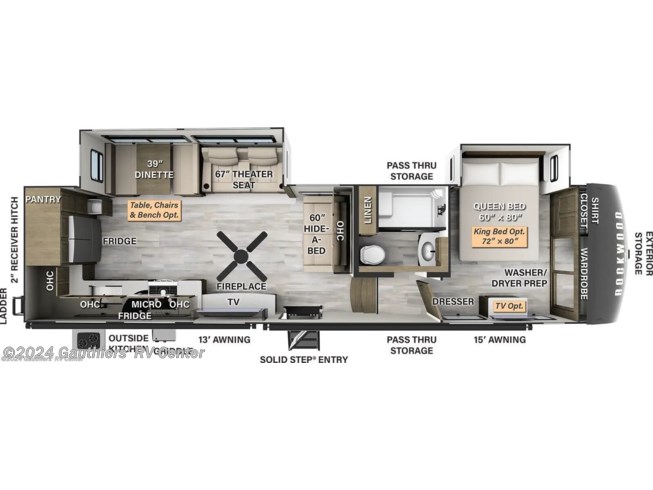2024 Forest River Rockwood Signature Ultra Lite 376RK - New Fifth Wheel For Sale by Gauthiers