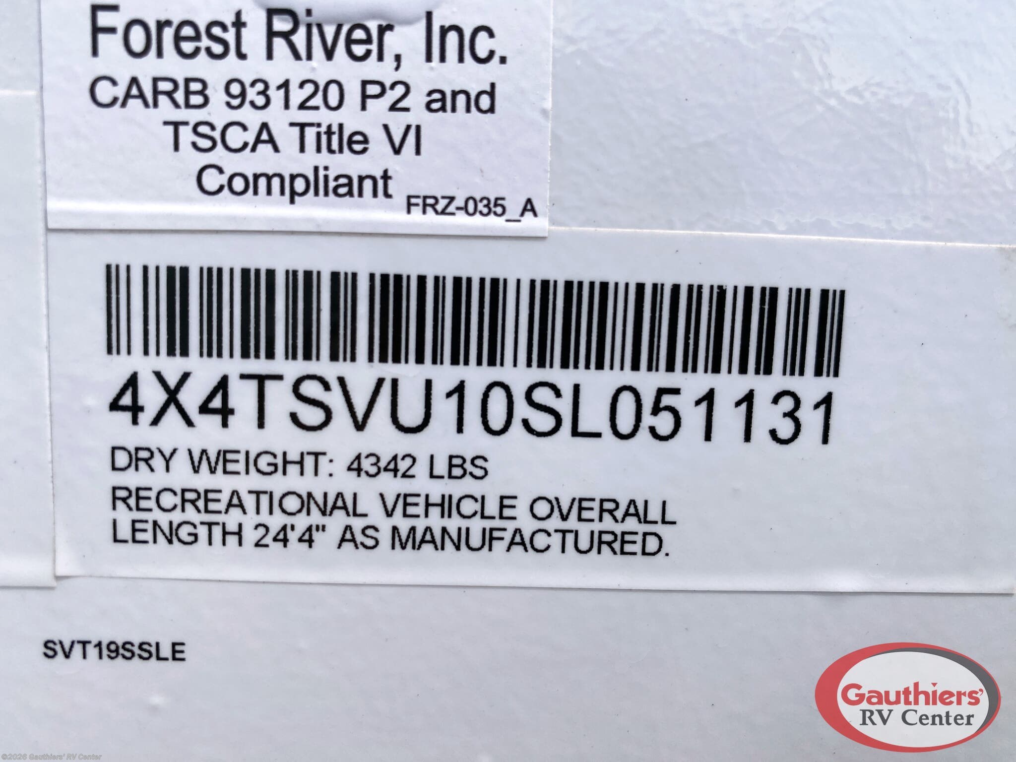 New 2025 Forest River Surveyor Legend 19SSLE available in Scott, Louisiana