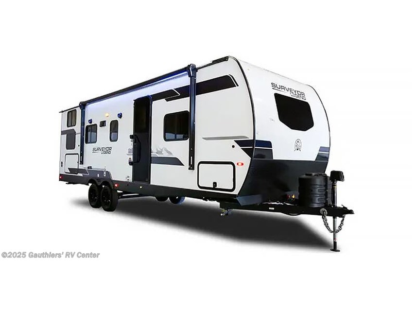 Stock image for Forest River Surveyor. Options, colors, and floorplan may vary.