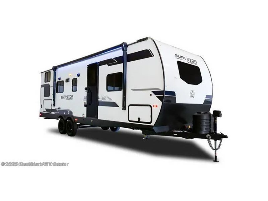 Stock image for Forest River Surveyor. Options, colors, and floorplan may vary.