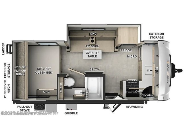 2025 Forest River Rockwood Geo Pro G20FK