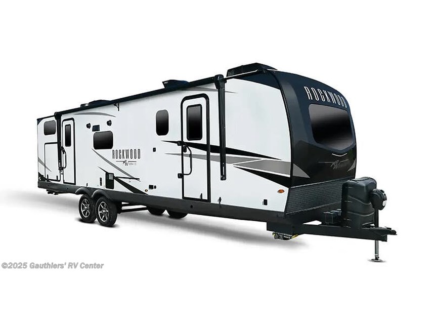Stock image for Forest River Rockwood Ultra Lite.  Options, colors, and floorplan may vary.