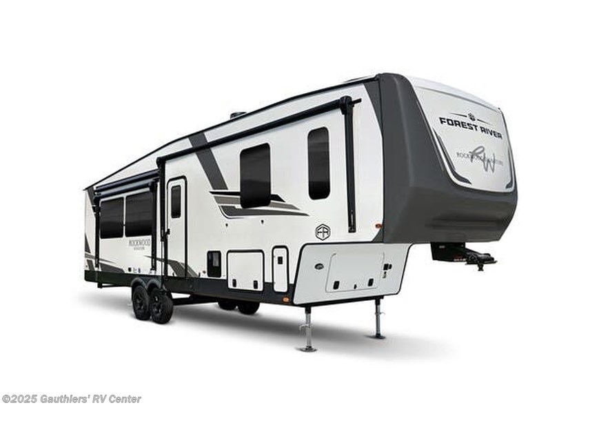 Stock image for Forest River Rockwood Signature. Options, colors, and floorplan may vary.