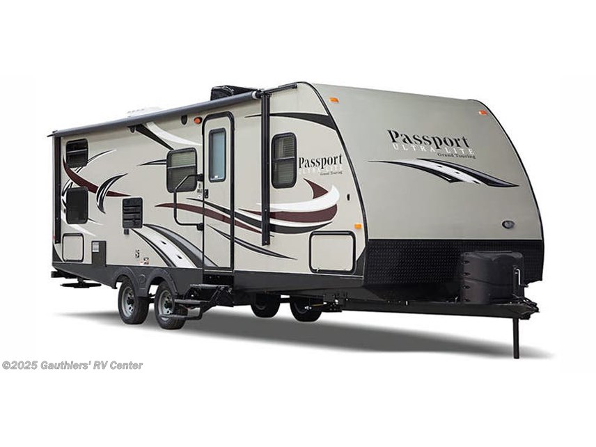 Stock image for Keystone Passport. Options, colors, and floorplan may vary.