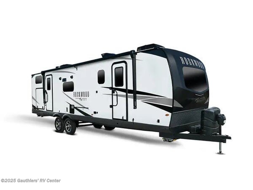 Stock image for Forest River Rockwood Ultra Lite. Options, colors and floorplan may vary.