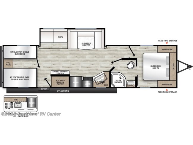 2026 Coachmen Catalina Summit 8 Series 281QBUNK
