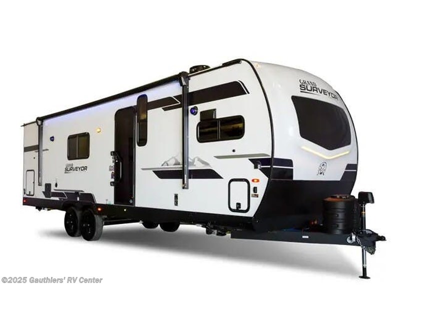 Stock image for Forest River Grand Surveyor. Options, colors, and floorplan may vary.