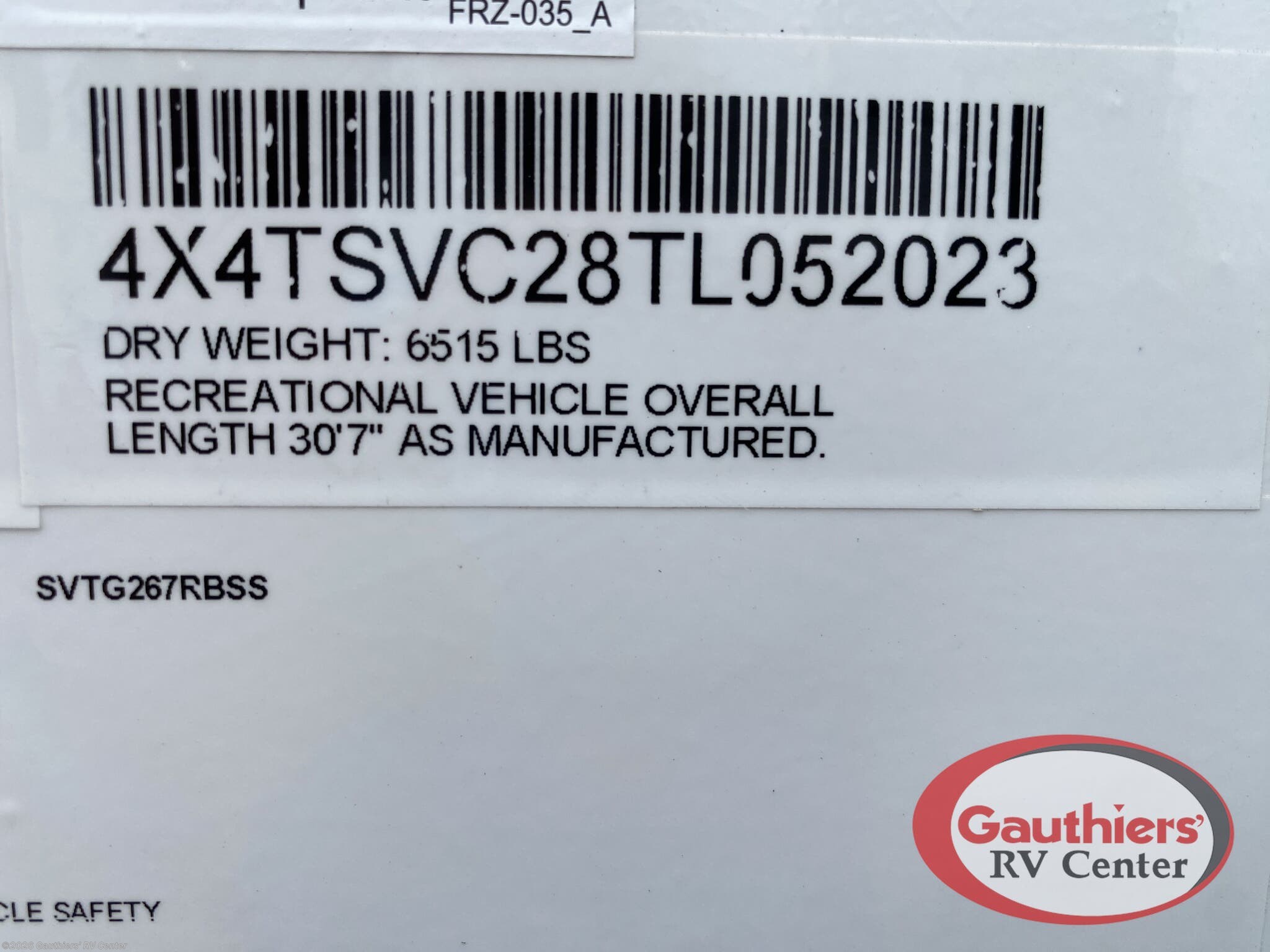 New 2026 Forest River Grand Surveyor 267RBSS available in Scott, Louisiana