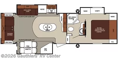 2015 Forest River Surveyor 293RLTS - Used Fifth Wheel For Sale by Gauthiers' RV Center in Scott, Louisiana