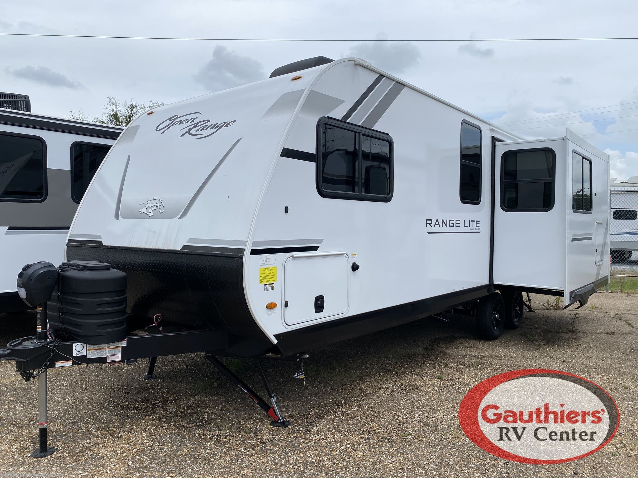 2026 Highland Ridge Open Range Range Lite 230MKD - New Travel Trailer For Sale by Gauthiers' RV Center in Scott, Louisiana features TV, Furnace, Murphy Bed, Roof Vent, Awning