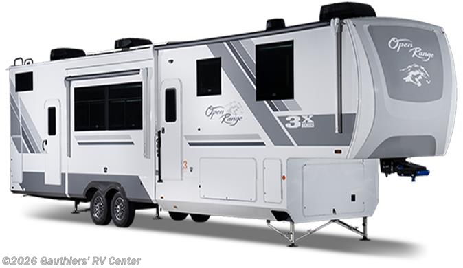 Stock Image for 2026 Highland Ridge 390TBS (options and colors may vary)