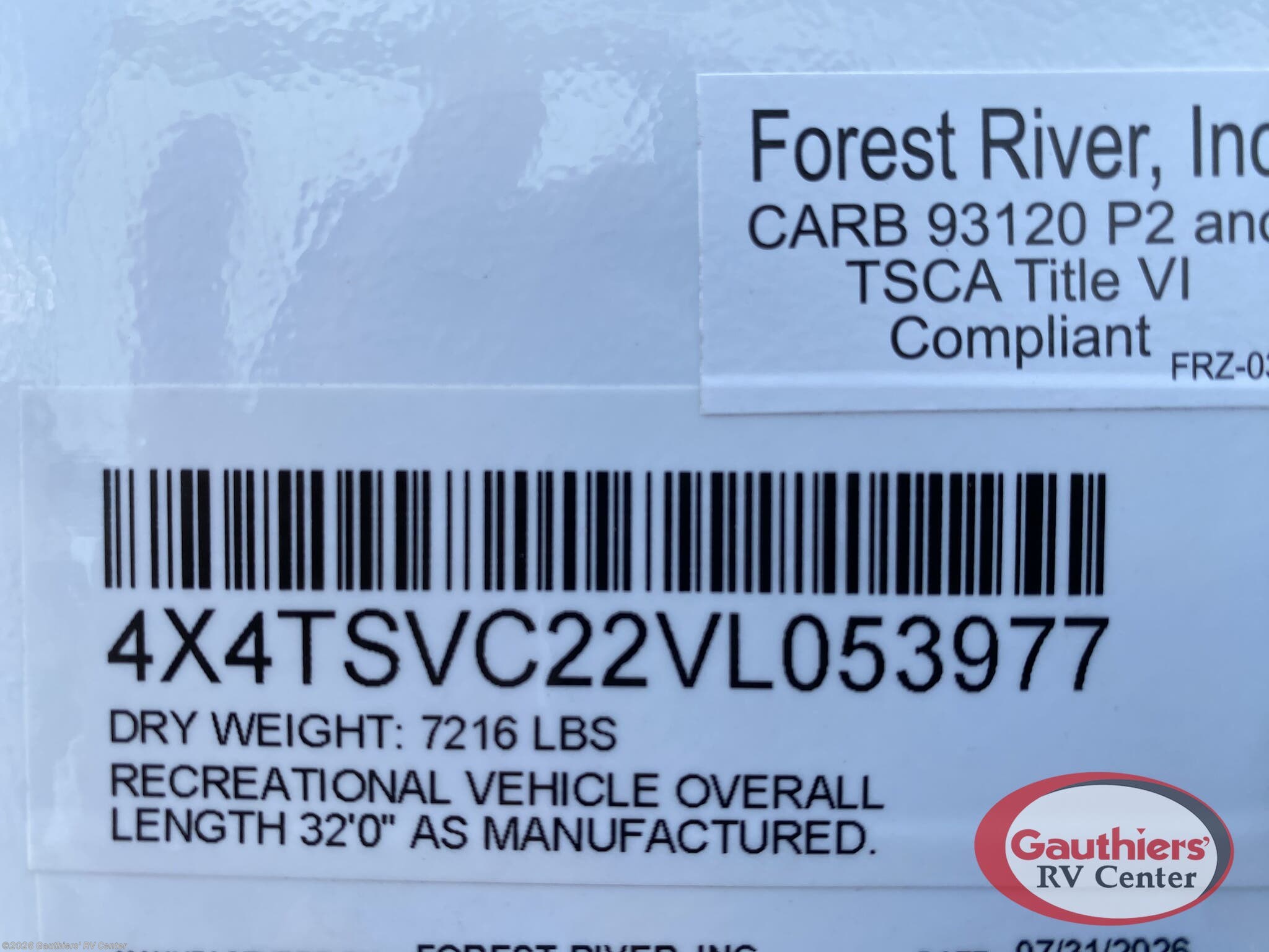 New 2027 Forest River Grand Surveyor 268FKBS available in Scott, Louisiana