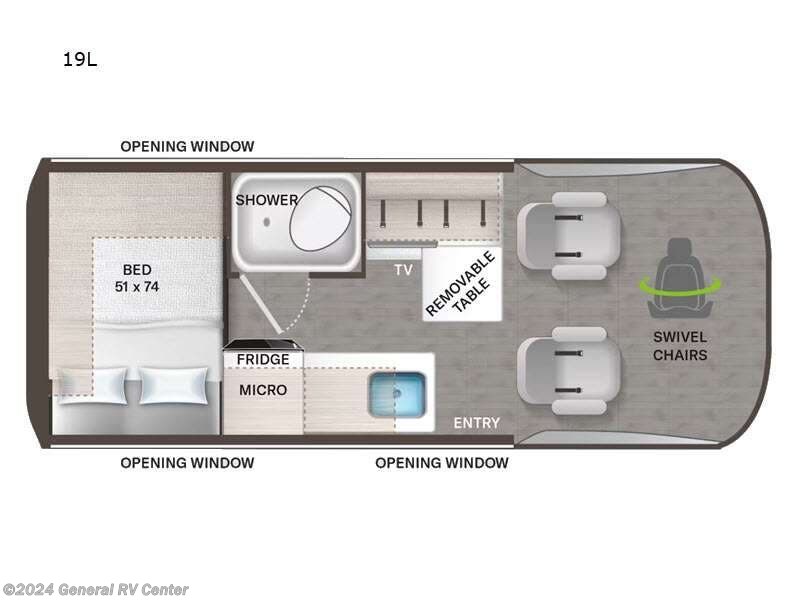 2024 Thor Motor Coach Tranquility 19L RV for Sale in Brownstown