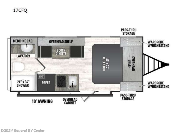 New 2025 Coachmen Clipper Cadet 17CFQ available in Brownstown Township, Michigan