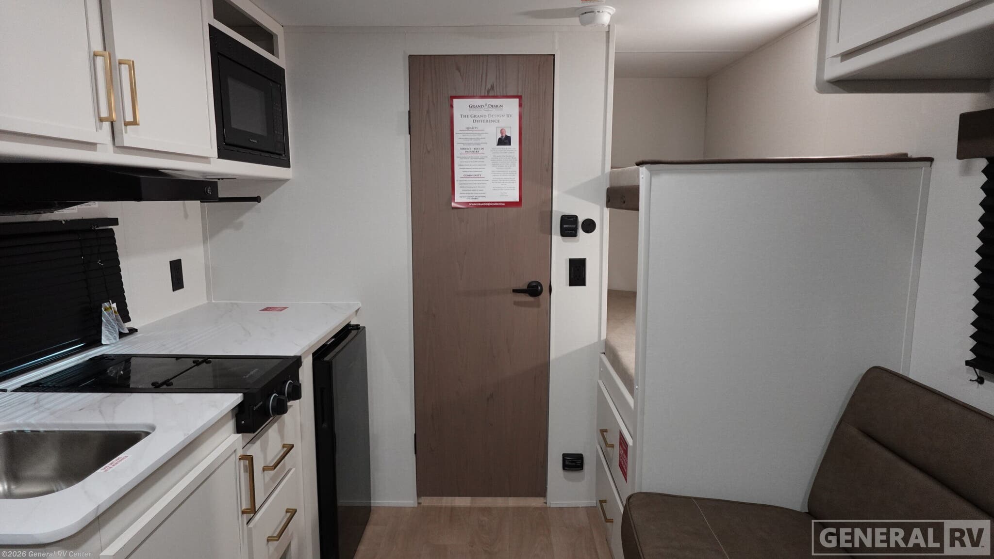 2026 Grand Design Transcend One 151BH - New Travel Trailer For Sale by General RV Center in Brownstown Township, Michigan