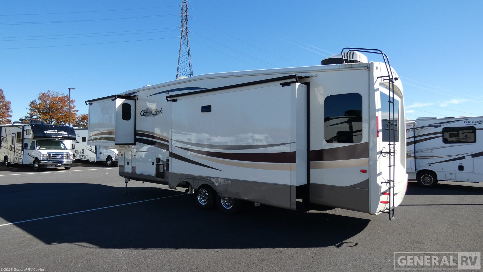 2018 Cedar Creek Hathaway Edition 34RL2 by Forest River from General RV Center in Brownstown Township, Michigan