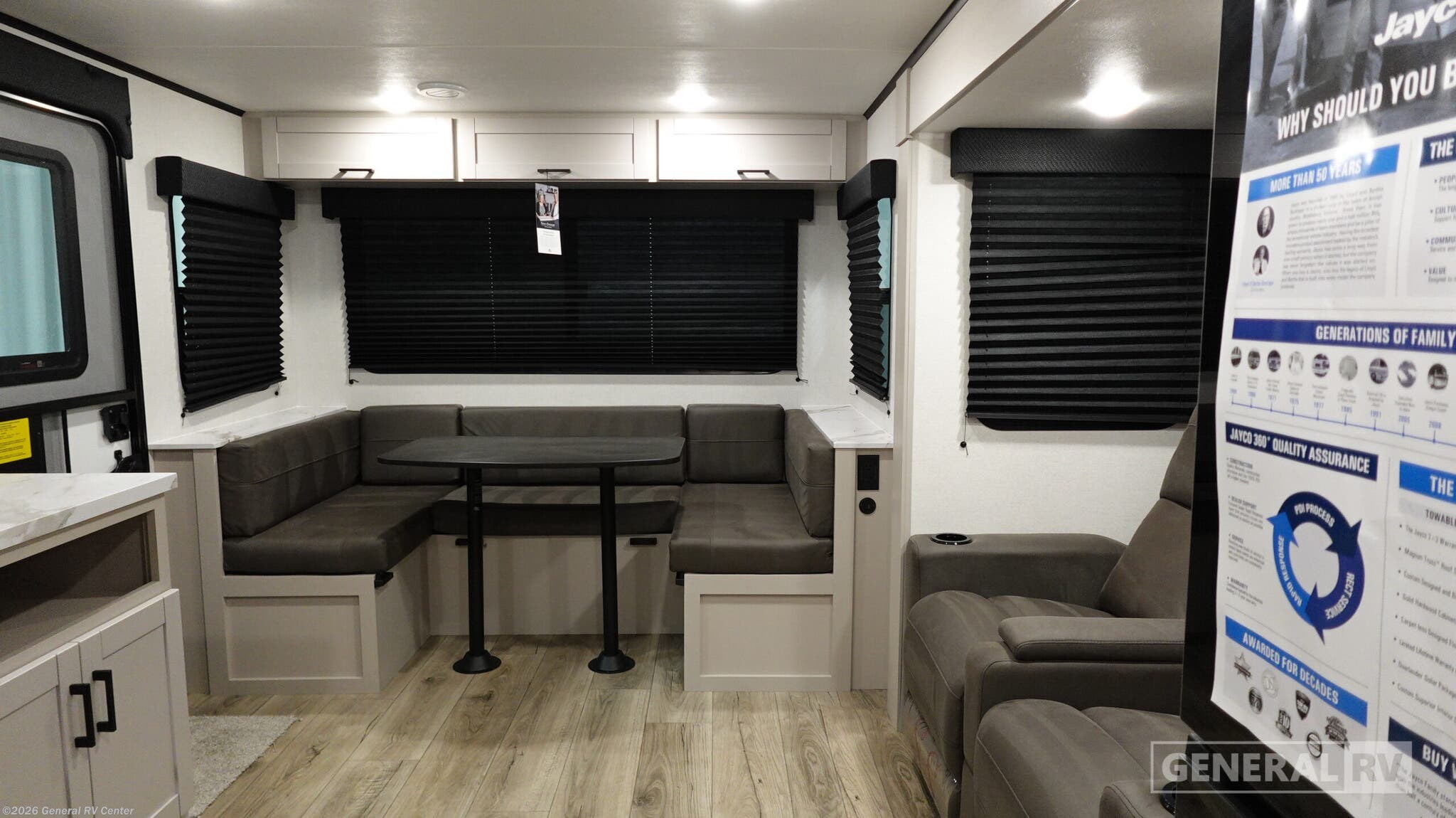 2026 Jayco FEATHER 25RLSL - New Travel Trailer For Sale by General RV Center in Brownstown Township, Michigan