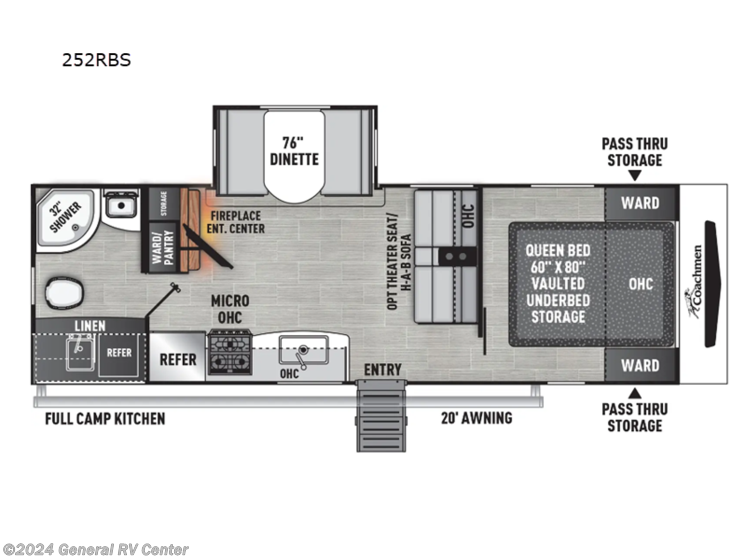 New 2025 Coachmen Freedom Express Ultra Lite 252RBS available in Mount Clemens, Michigan