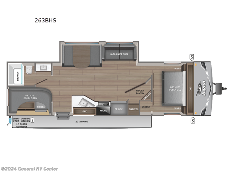 New 2025 Jayco Jay Flight SLX 263BHS available in Mount Clemens, Michigan