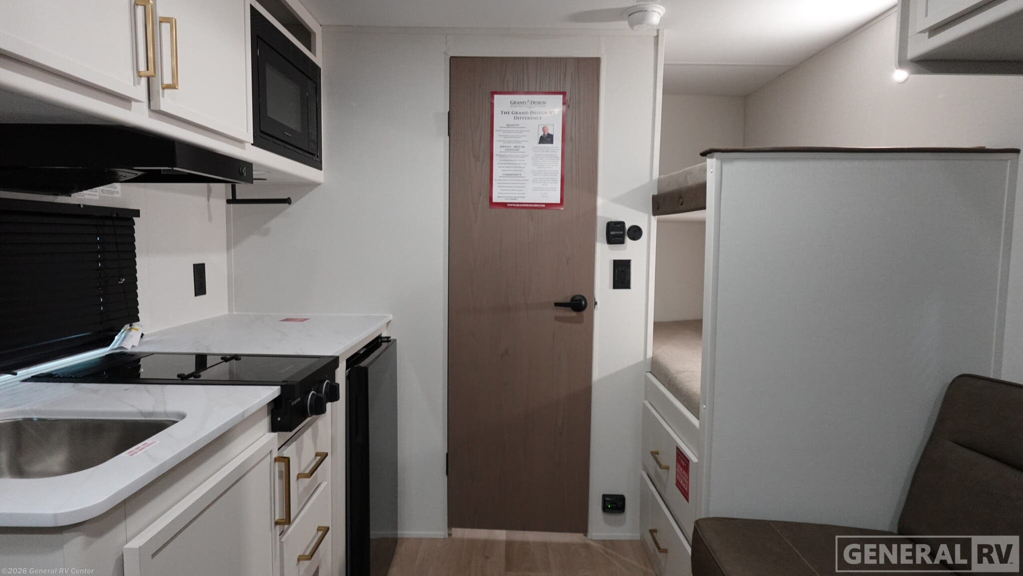 2026 Grand Design Transcend One 151BH - New Travel Trailer For Sale by General RV Center in Mount Clemens, Michigan