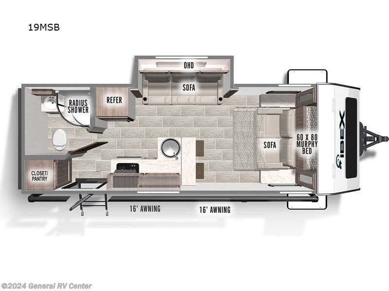 2024 Forest River IBEX 19MSB RV for Sale in Elizabethtown, PA 17022