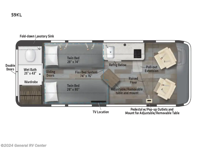 2024 Winnebago Travato 59KL RV for Sale in Elizabethtown, PA 17022