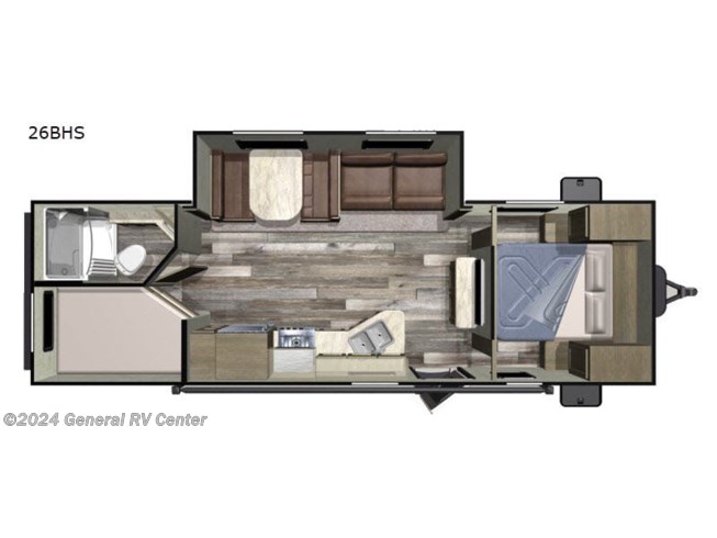 2019 Starcraft Autumn Ridge Outfitter 26BHS - Used Travel Trailer For Sale by General RV Center in Elizabethtown, Pennsylvania