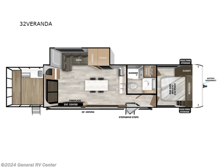 New 2025 Forest River Salem 32VERANDA available in Elizabethtown, Pennsylvania