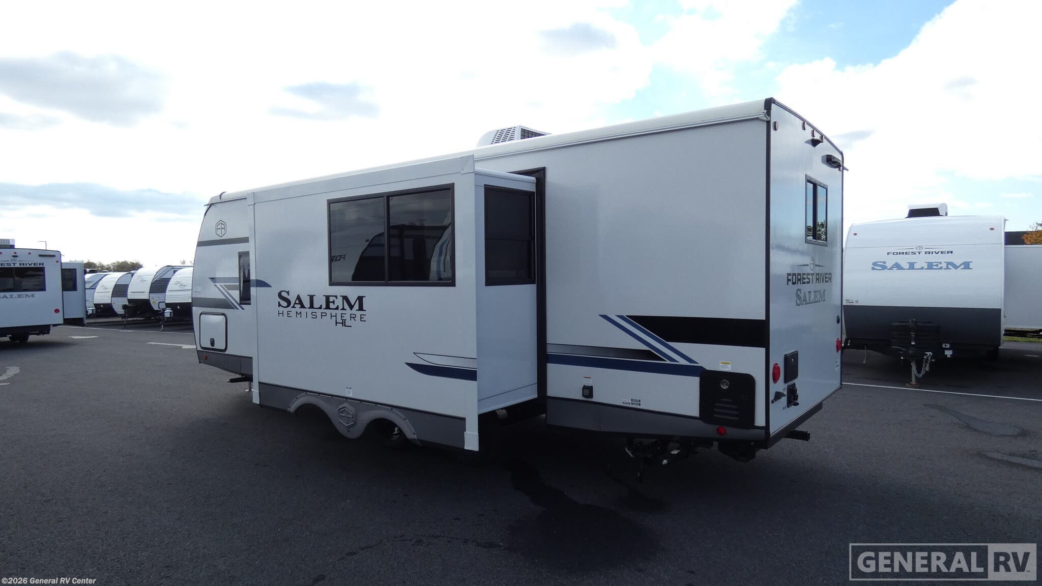 2026 Salem Hemisphere Hyper-Lyte 24RBHL by Forest River from General RV Center in Elizabethtown, Pennsylvania