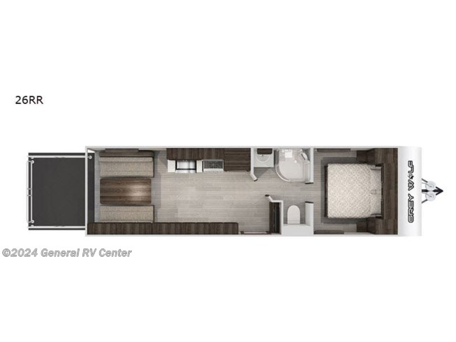 2020 Forest River Cherokee Grey Wolf 26RR - Used Toy Hauler For Sale by General RV Center in Wayland, Michigan