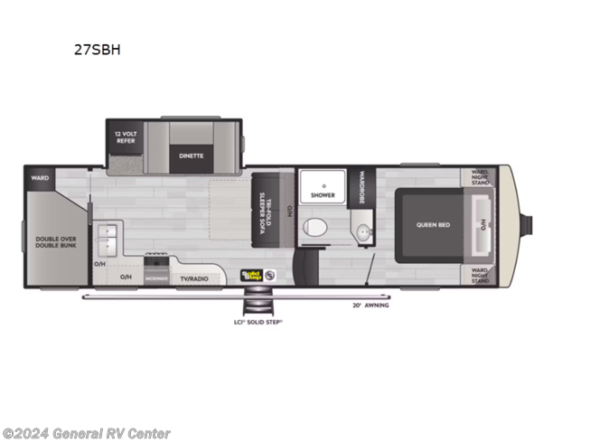 2024 Keystone Arcadia Select 27SBH - New Fifth Wheel For Sale by General RV Center in Wayland, Michigan