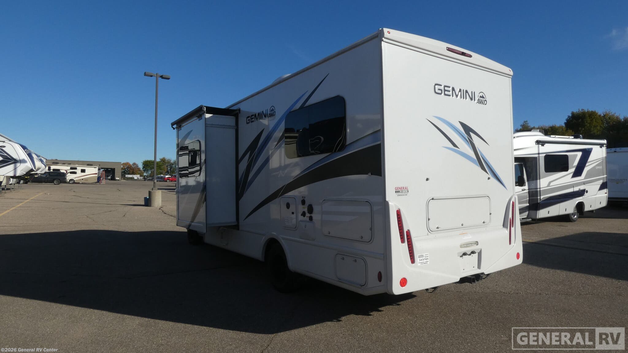 2025 Gemini 24KB by Thor Motor Coach from General RV Center in Wayland, Michigan