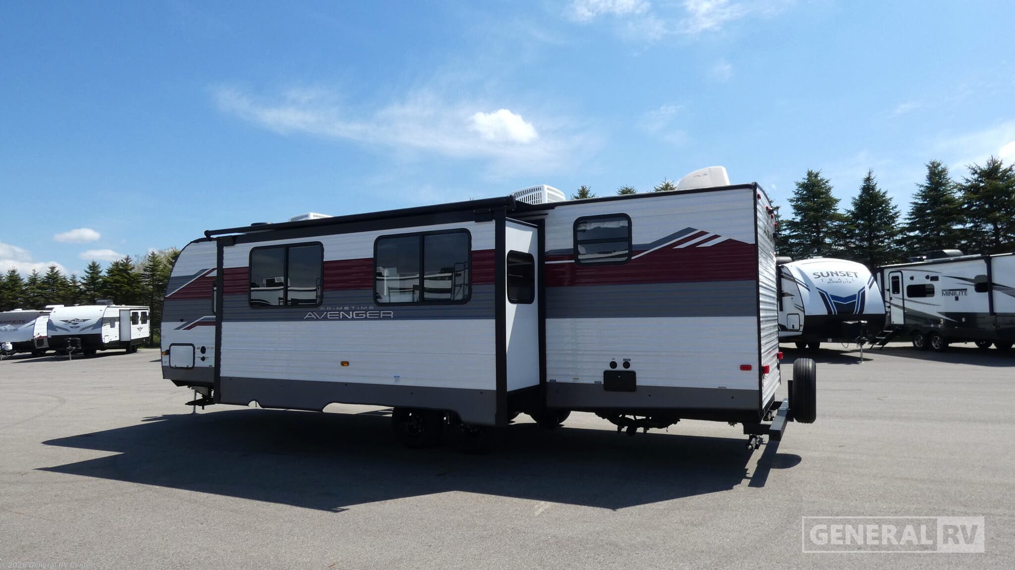 2025 Avenger 27RBS by Prime Time from General RV Center in Wayland, Michigan