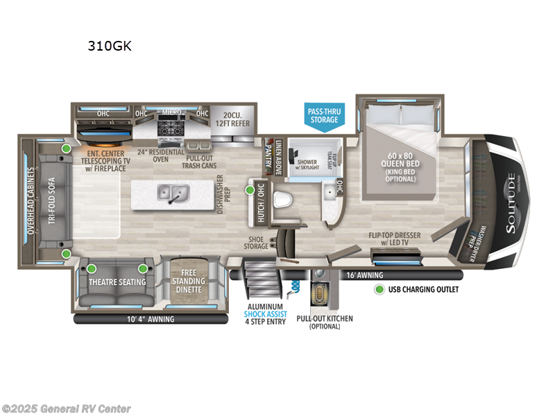 2023 Grand Design Solitude 310GK RV for Sale in Wixom, MI 48393 ...