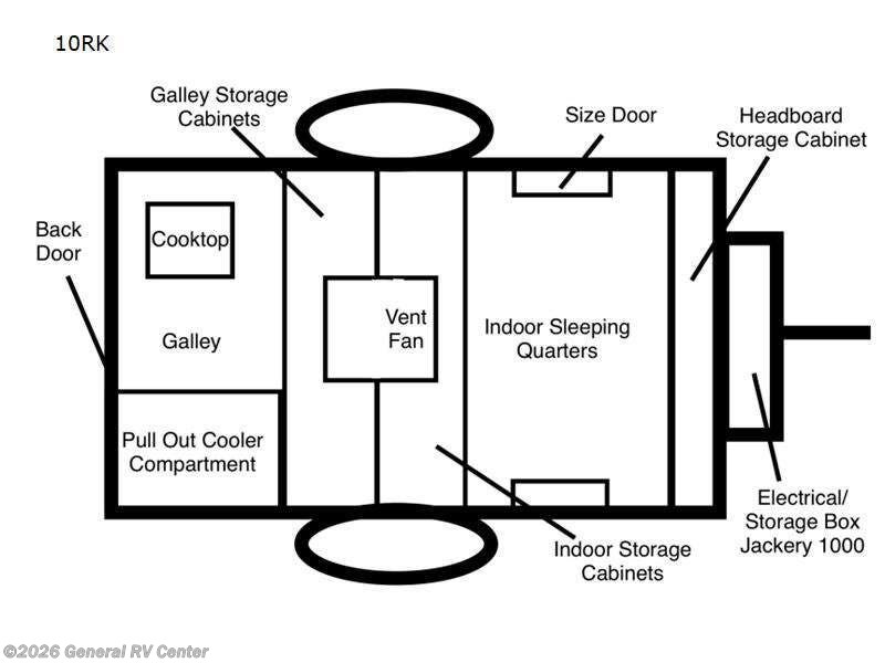 2025 Modern Buggy Trailers Little Buggy 10RK RV for Sale in Wixom, MI 48393 312589