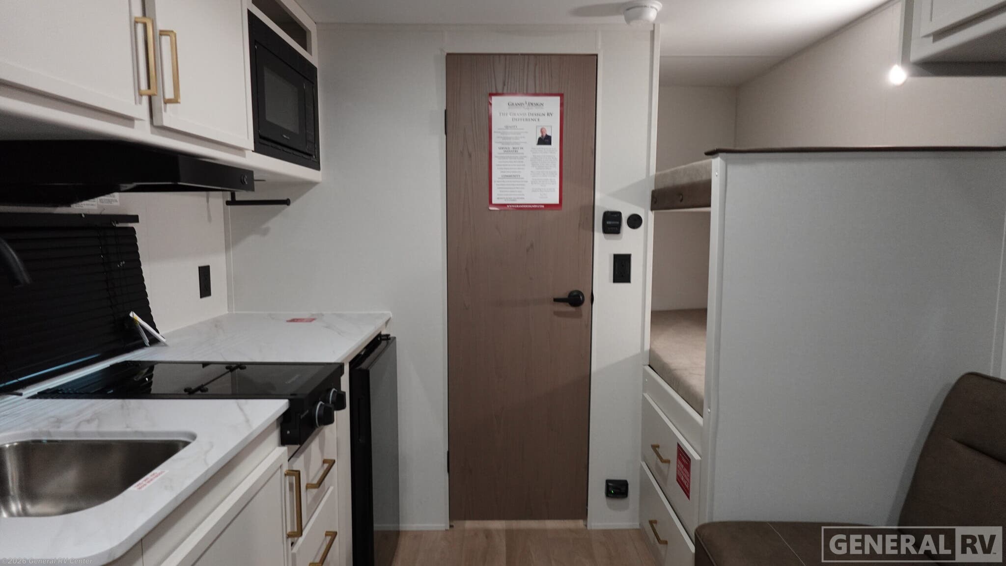 2026 Grand Design Transcend One 151BH - New Travel Trailer For Sale by General RV Center in Wixom, Michigan