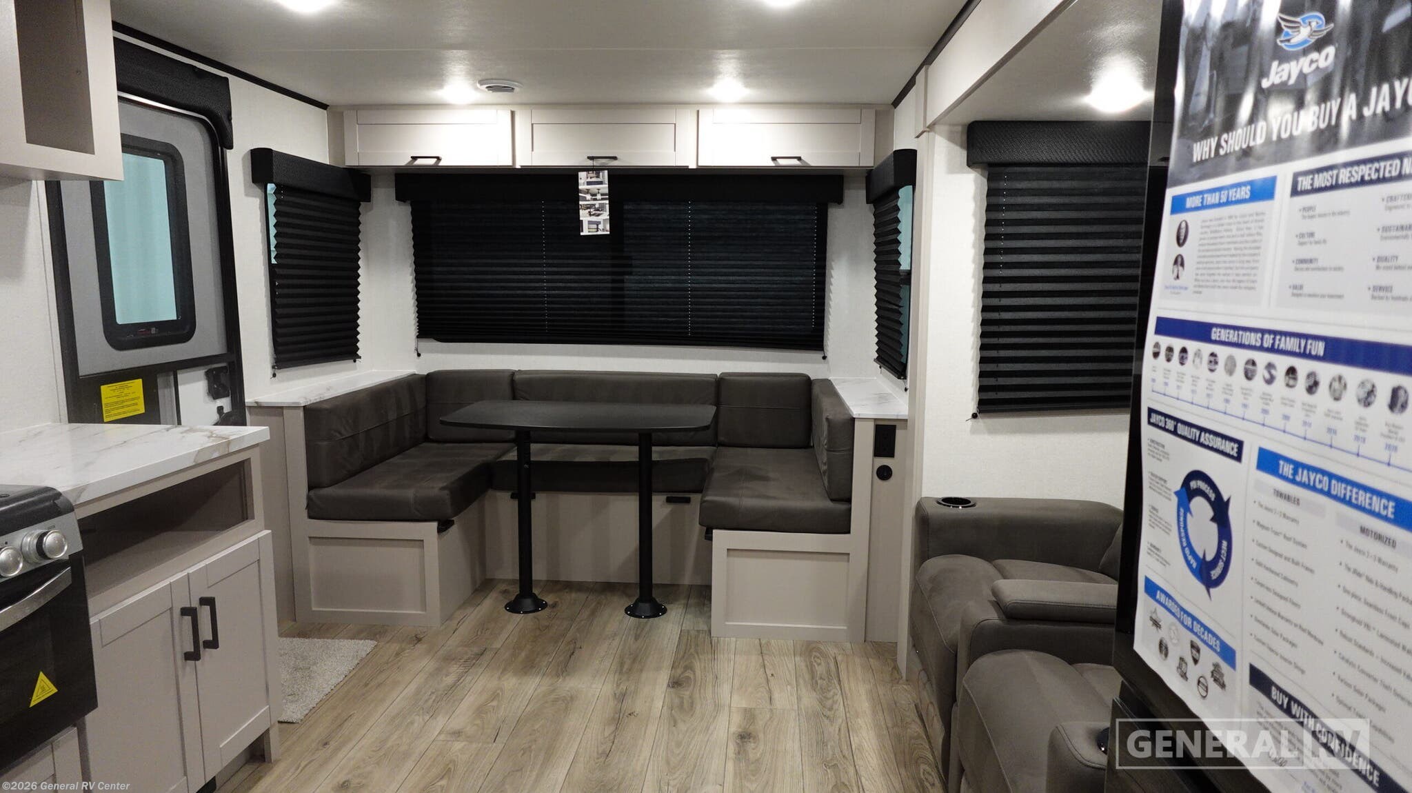 2026 Jayco FEATHER 25RLSL - New Travel Trailer For Sale by General RV Center in Wixom, Michigan